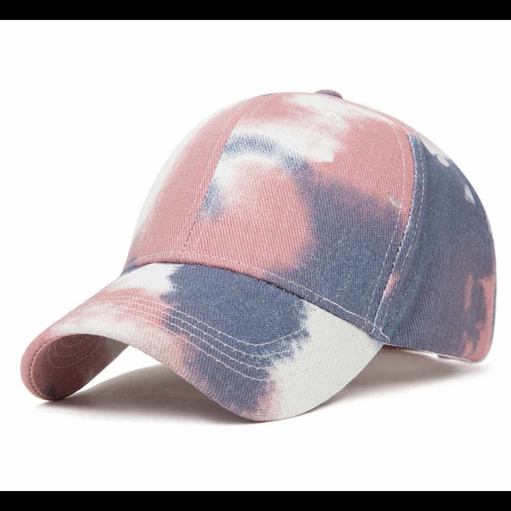 One of a kind. Tie dye baseball hat. FOR CHARITY - Picture 3 of 5